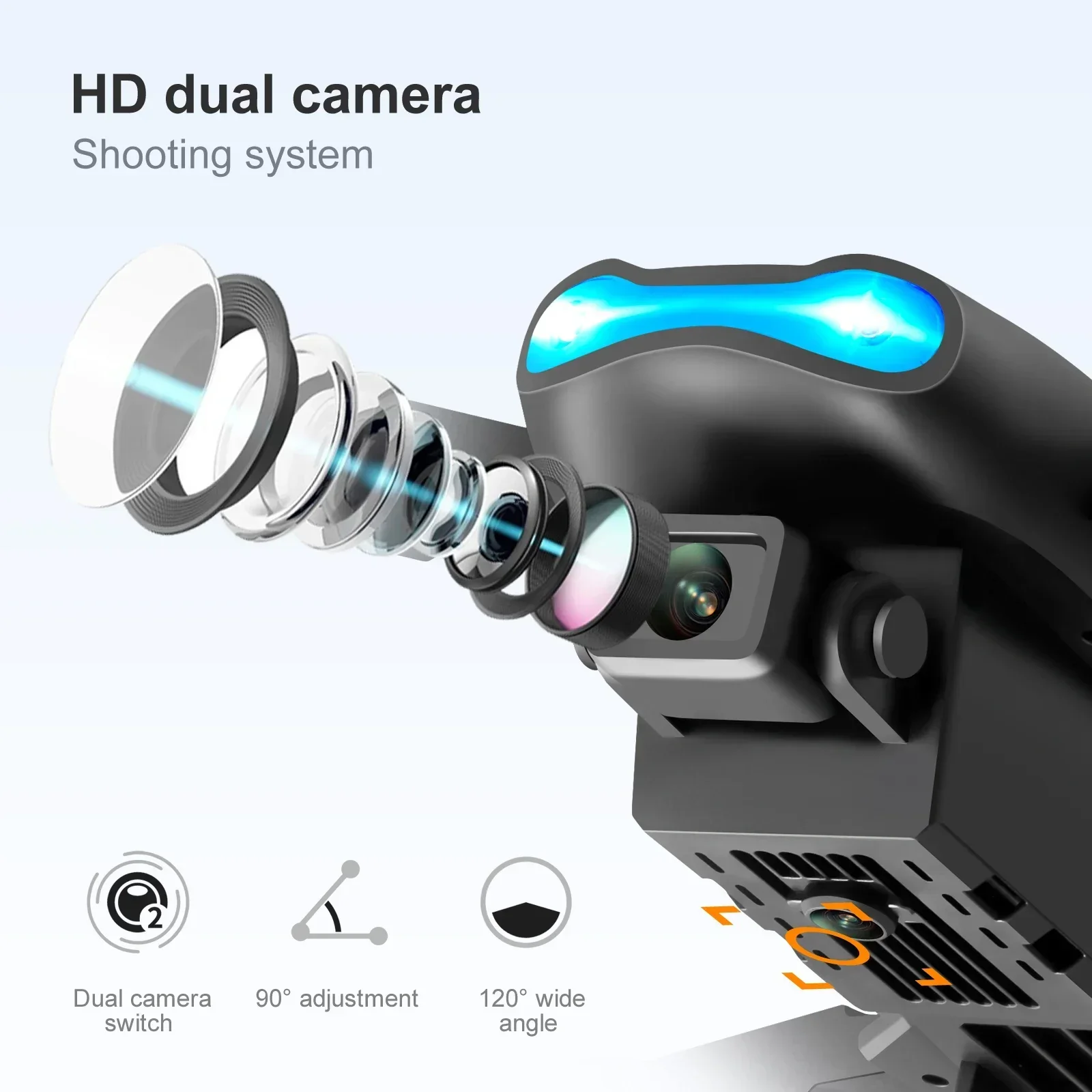 Yeni E99 Pro HD 4K Drone Çift  - Drone Camera Professional incelemesi ve fiyatı