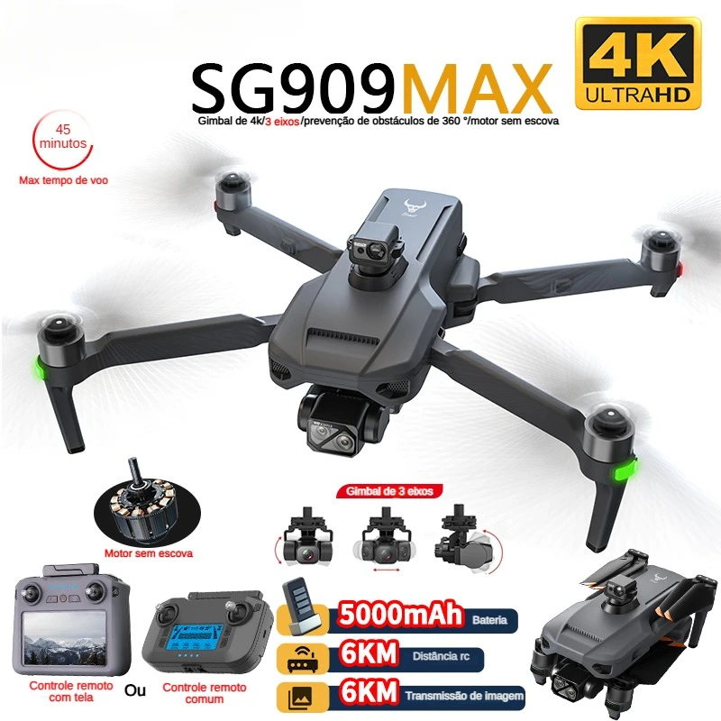 ZLL SG909 SG909MAX 4K Kameralı - Drone Camera Professional incelemesi ve fiyatı